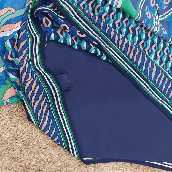 MAEVE ANTHROPOLIGIE Layered Silk Dress - Picture 13 of 16